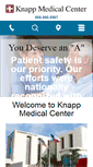 Mobile Screenshot of knappmed.org